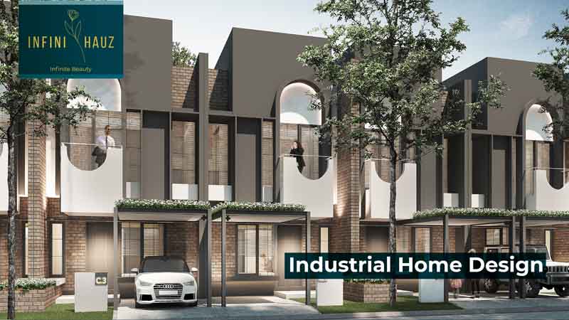 Facade rumah cluster baru di Banjar Wijaya Tangerang.