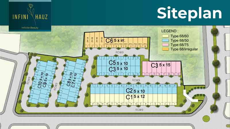 Siteplan Cluster Baru Banjar Wijaya Tangerang