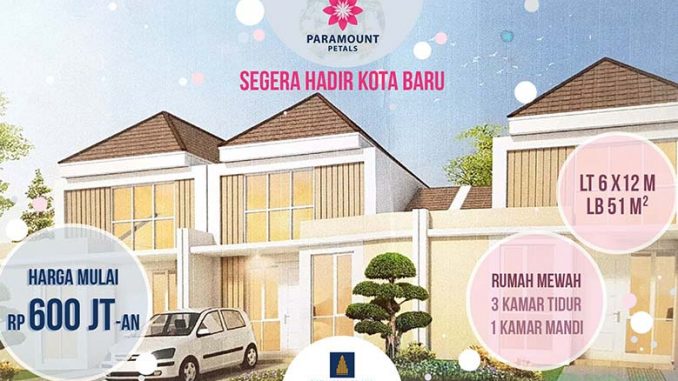 rumah-paramount-petals-curug rumah cluster paramount petals curug
