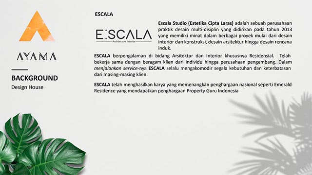 Design Rumah oleh Arsitek ESCALA