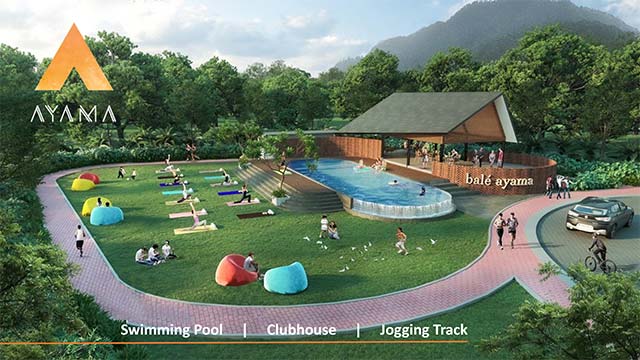 Club House dengan Kolam Renang