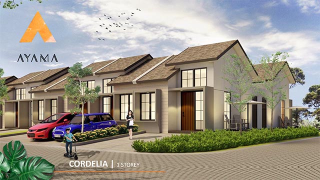 Fasad rumah type Cordelia