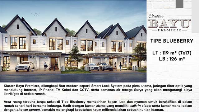 Design Eropa yang elegan dan cantik.