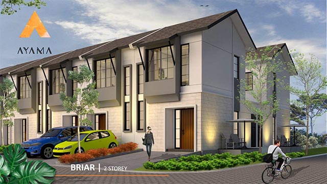 Fasad rumah type Briar