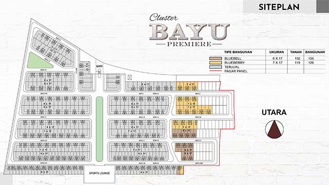 Siteplan Bayu Premiere