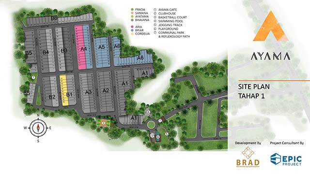 Siteplan Ayama Tahap 1
