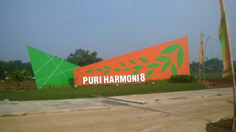 Gerbang Perumahan Subsidi Puri Harmoni 8 Parung Panjang