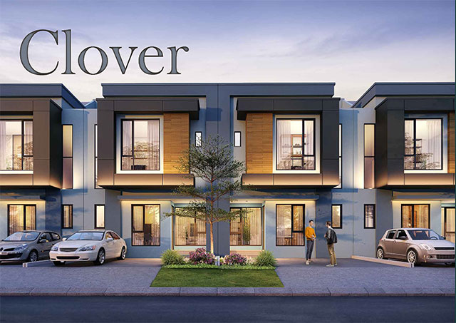 Desain Fasad Rumah Type Clover Ayodhya Garden