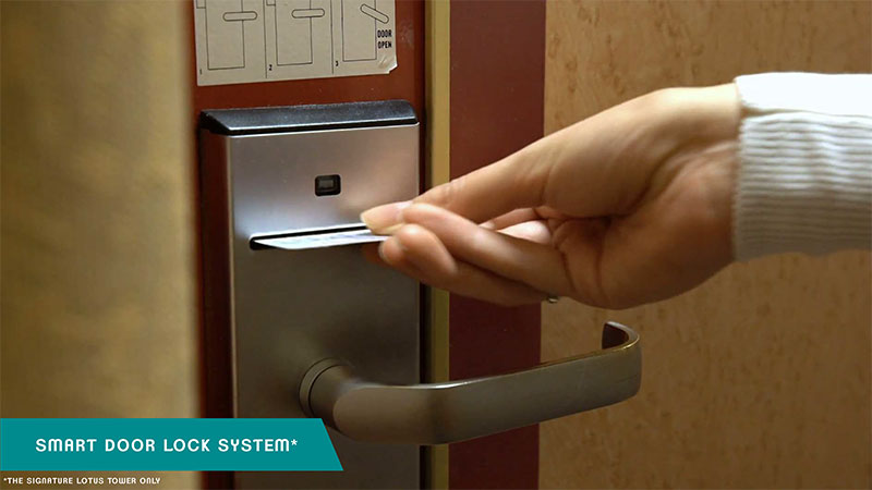 Smart Door Lock Apartemen B Residence