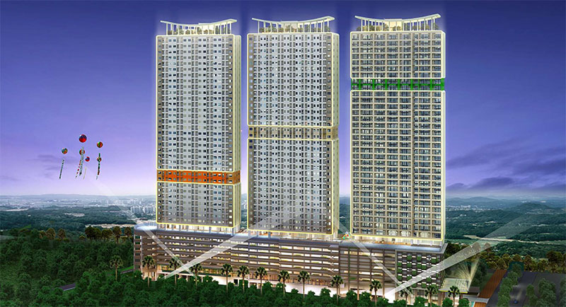 Apartemen B Residence BSD terdiri dari 3 Tower