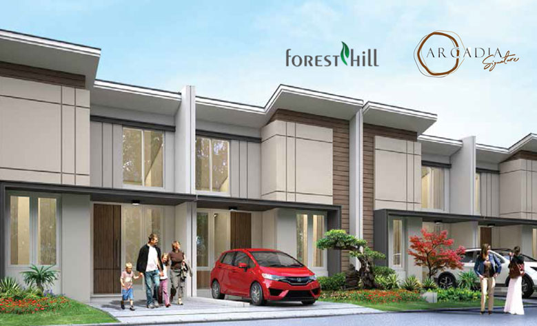 Forrest Hill Parung Panjang Rumah Cluster Dekat Stasiun Mulai 350 Jtan 3117